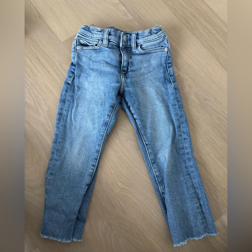 DL1961 Kids Size 4 Light Blue Ankle Jeans